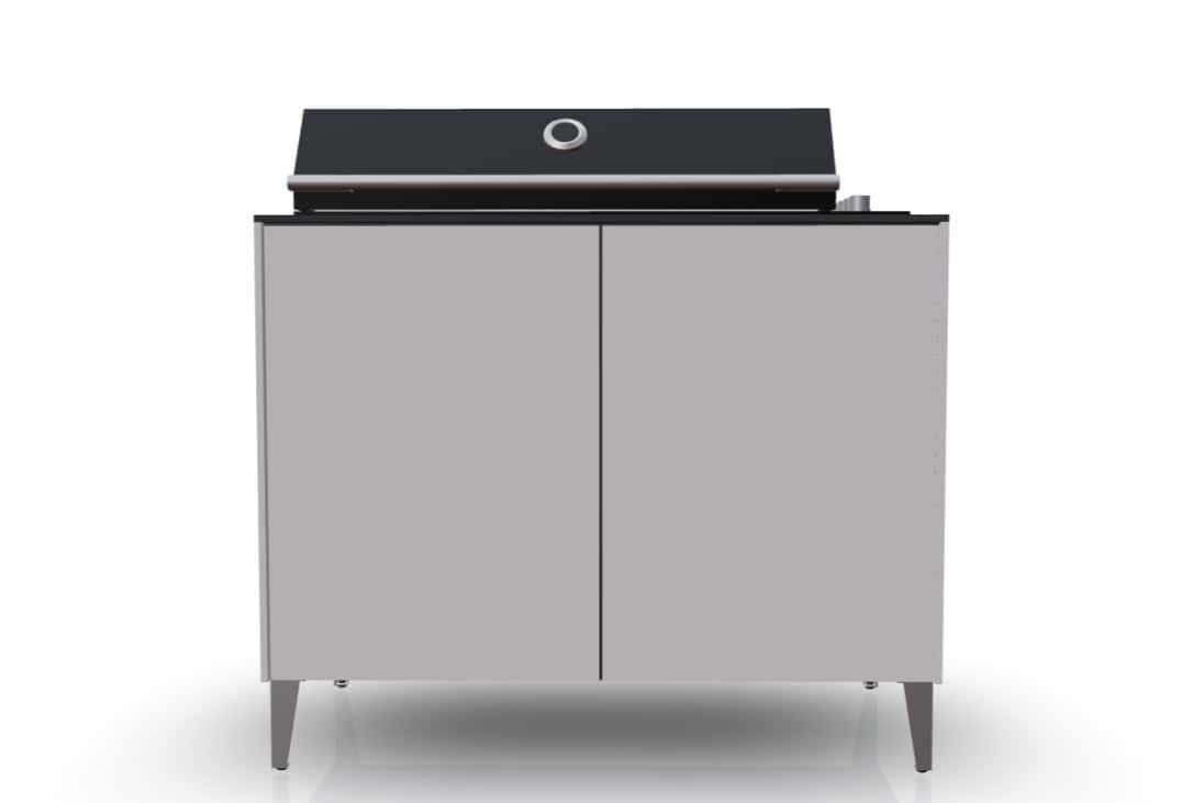 Outdoorküche Merapi Individual - Fulgor Milano BBQ 1000 Black