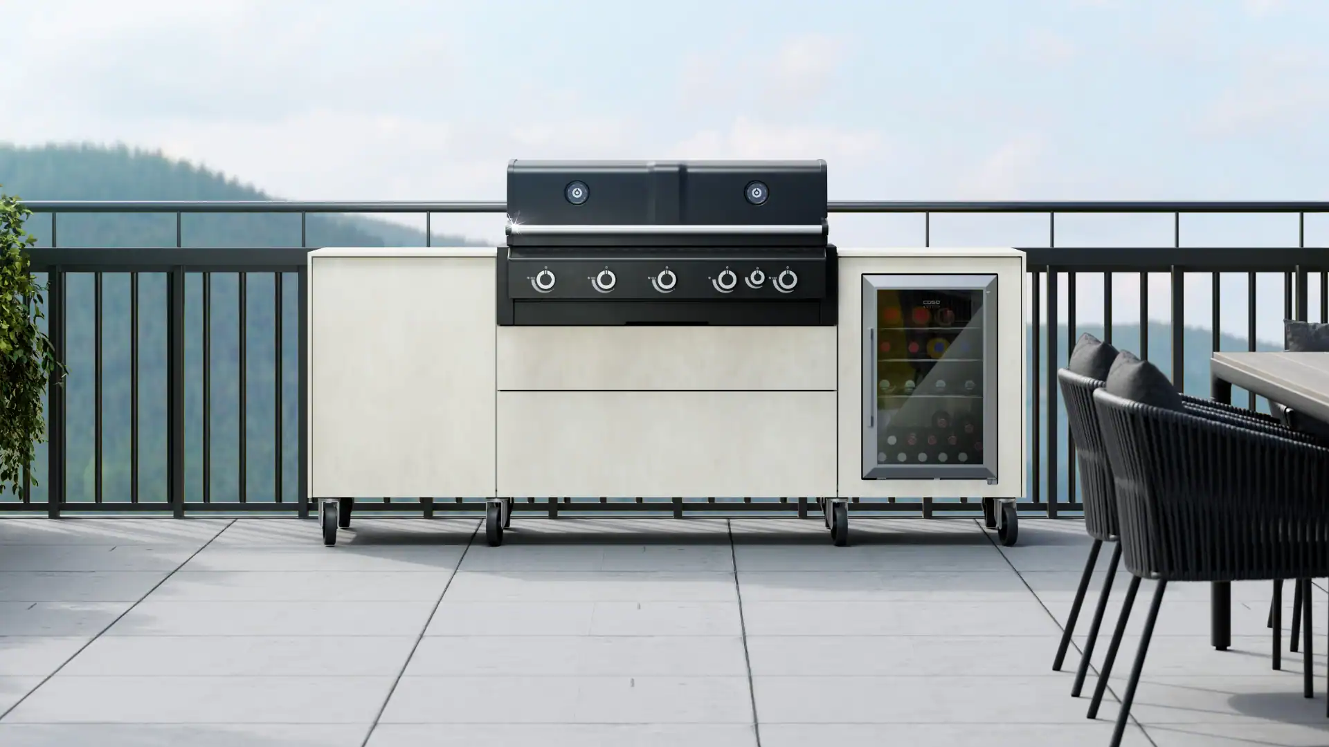 Outdoorküchen Merapi Unit - Outdoorchef Heat X-515